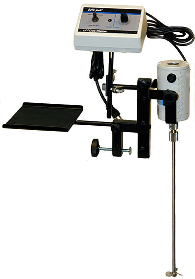 Semen extender vat mixer assembly
